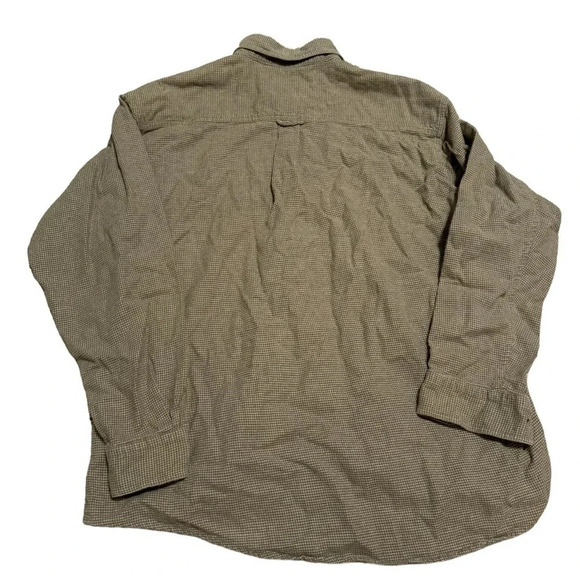 🪶 Woolrich John Rich Bros Button-Up Shirt 🤎 Brown Check XXL - Picture 3 of 3